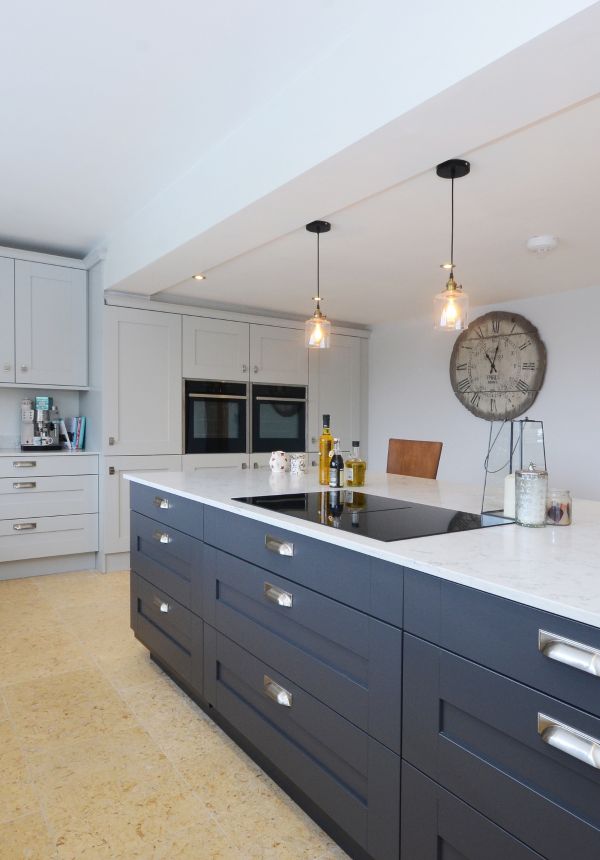 Luxury 1909 Shaker Kitchen designed and installed by Leger Interiors in York 