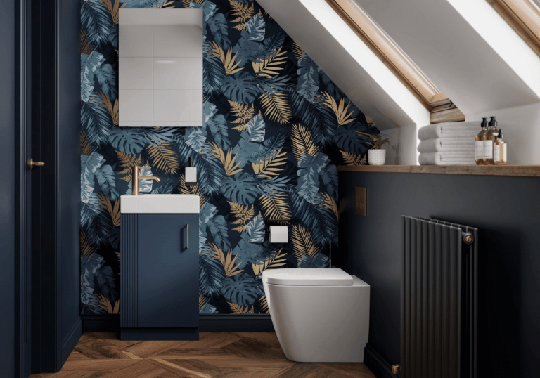 Fabrica midnight blue vanity unit 