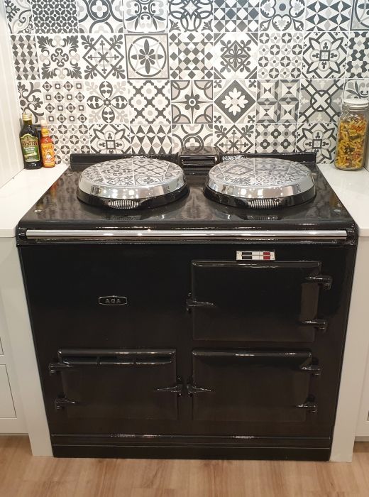 Reconditioned AGA Cooker in our York Showroom
