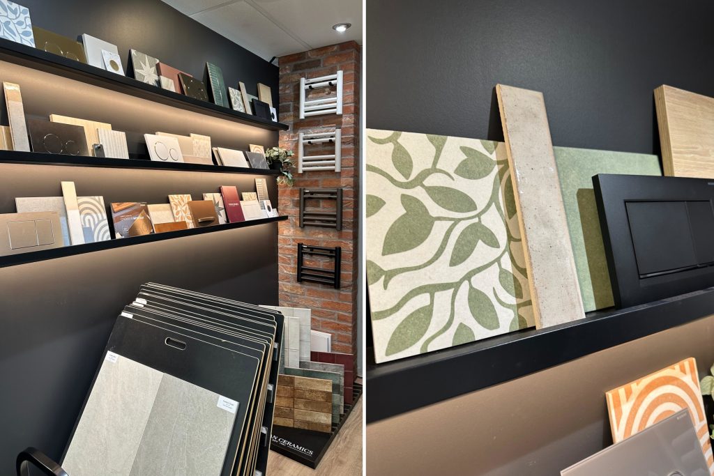 bathroom tile showroom display in York